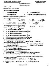 Đề cương toán 10 học kì I năm học 2016  2017